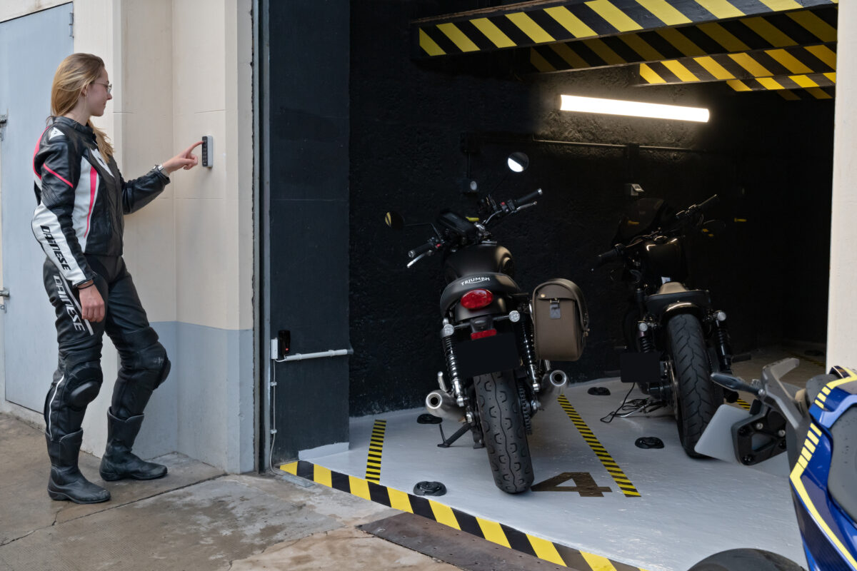 Garage sécurité deux-roues